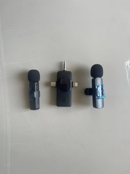 Double Wireless Microphone For Iphone And Android Type-c 2 In 1  (