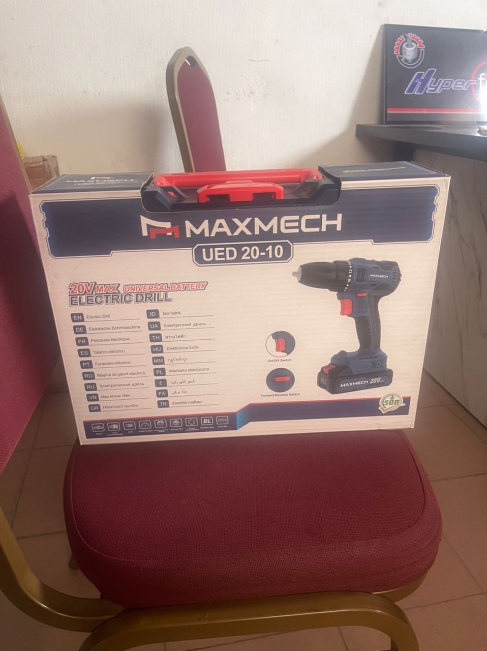 MAXMECH UED 20-10 Cordless Electric Drill – 20V MAX