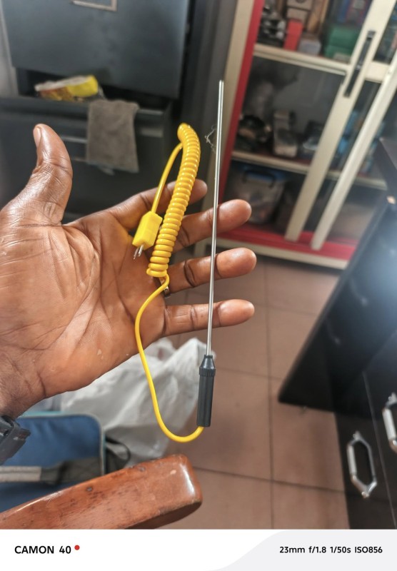 K-type thermocouple temperature probe sensor 200mm