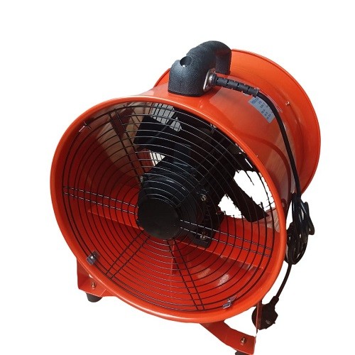 14" High Speed Portable Ventilation Axial Exhaust Fan With Flexible Air Duct