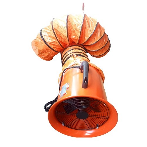 12"- 300MM INDUSTRIAL PORTABLE AXIAL VENTILATION EXHAUST DUCTED FAN SHT-300