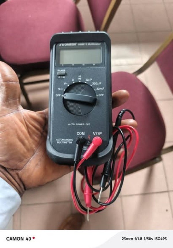 Omega HHM13 Rugged Digital Multimeter