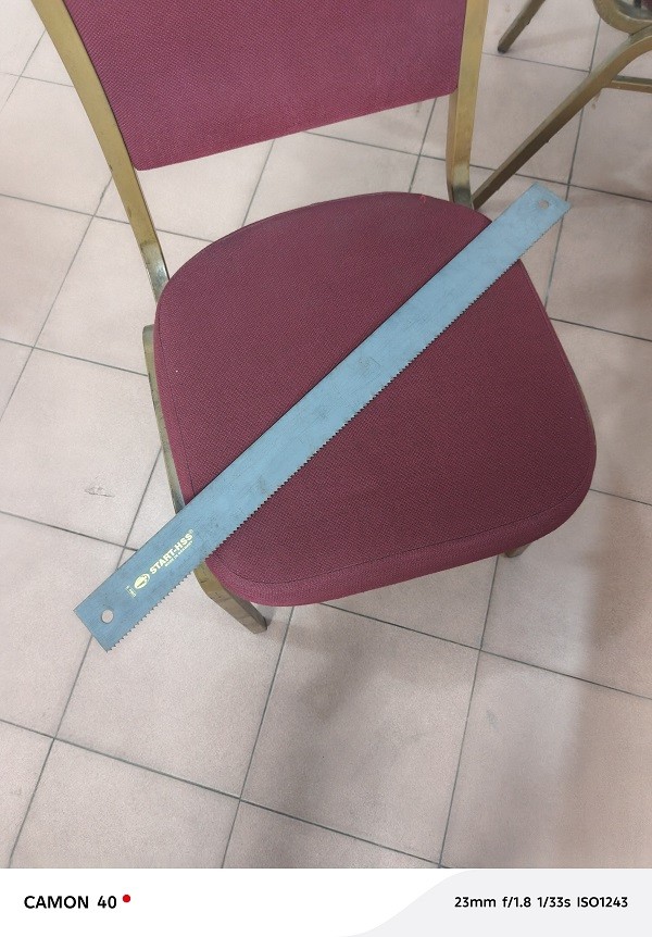 24 Inch START-HSS Power Saw Blade – 600 × 50 × 3mm | 7 TPI