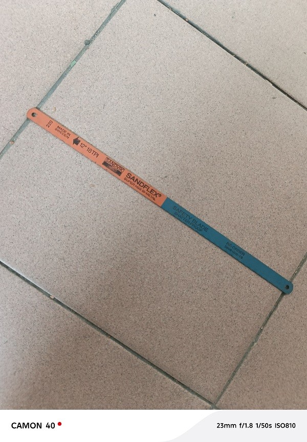 Sandvik Sandflex Super HSS Bi-Metal Hacksaw Blade 12″ (300mm) – 18 TPI