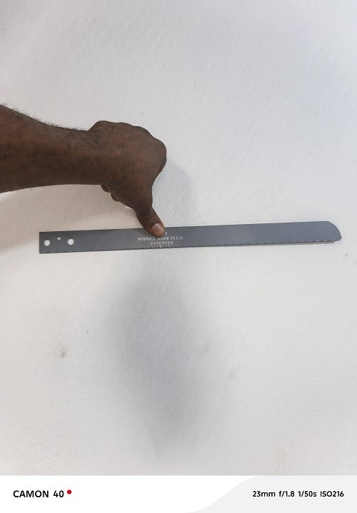 16 INCH WIDDER HSS RECIPROCATING SAW BLADE