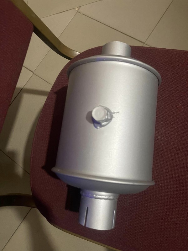 Spark Arrestor Muffler: Walker 21586 Universal 6"